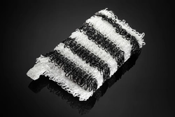 Банна мочалка Maison Бриз Band 2 черно-білий Банна мочалка Maison Бриз Band 2 черно-білий