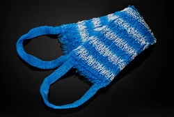 Мочалка банна Maison Зебра синій Мочалка банна Maison Зебра синій